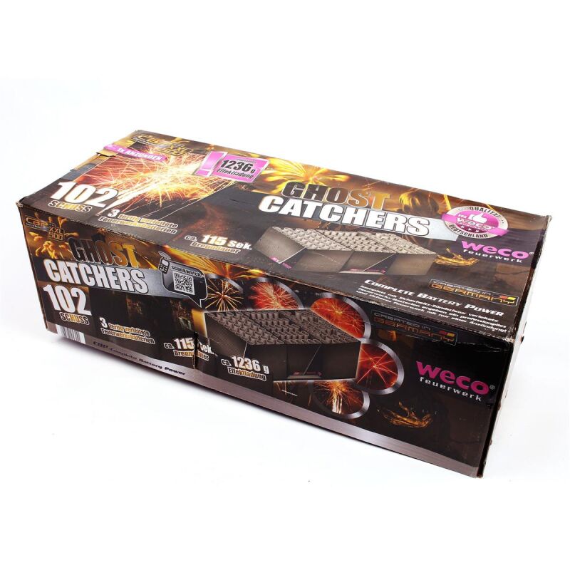Ghost Catchers 102-Schuss-Feuerwerkverbund von Weco ab 110.49€ jetzt bestellen