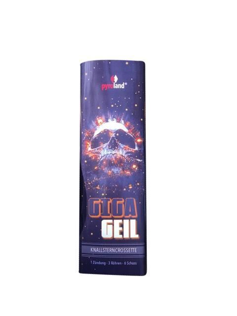 GIGAGEIL Bombenrohr Knallsterncrossette von Pyroland ab 5.09€ jetzt bestellen