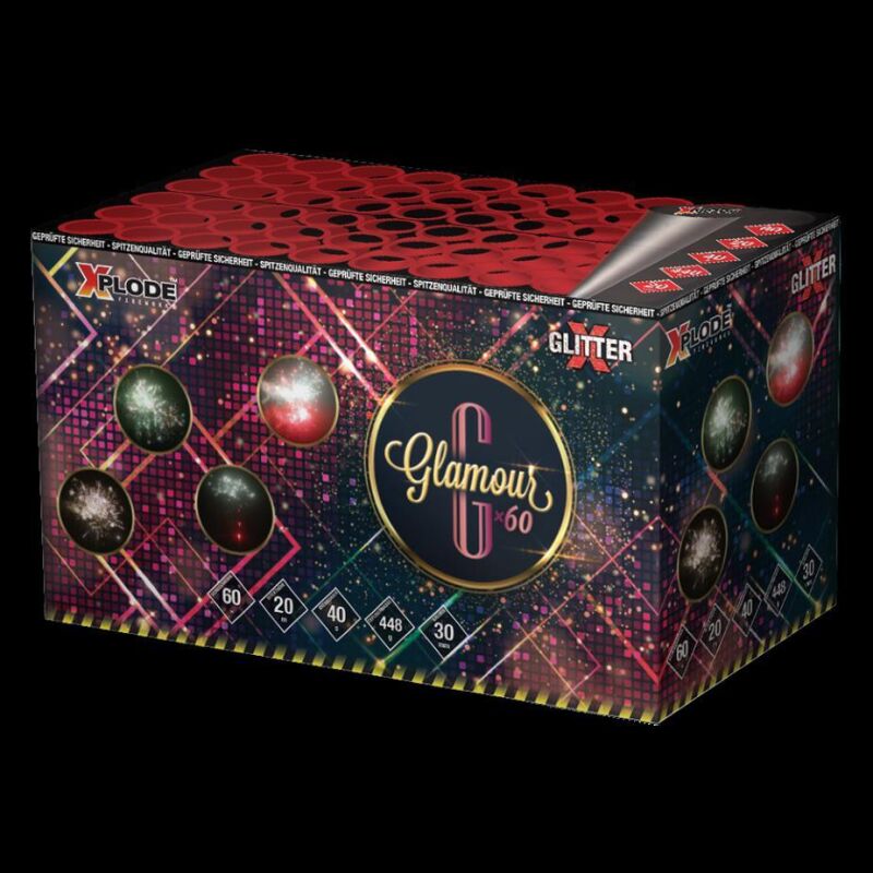 Glamour 60-Schuss-Feuerwerk-Batterie von Xplode ab 37.52€ jetzt bestellen