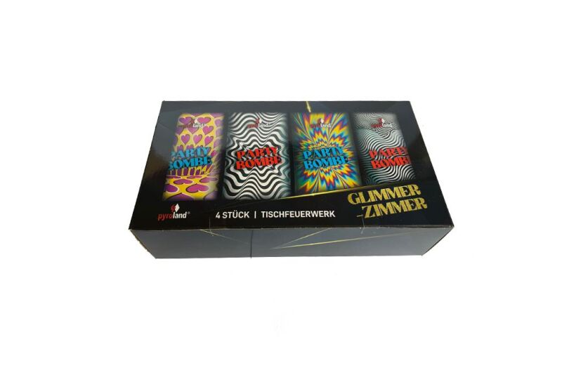 GLIMMER ZIMMER Tischfeuerwerk 4er von Pyroland ab 2.99€ jetzt bestellen
