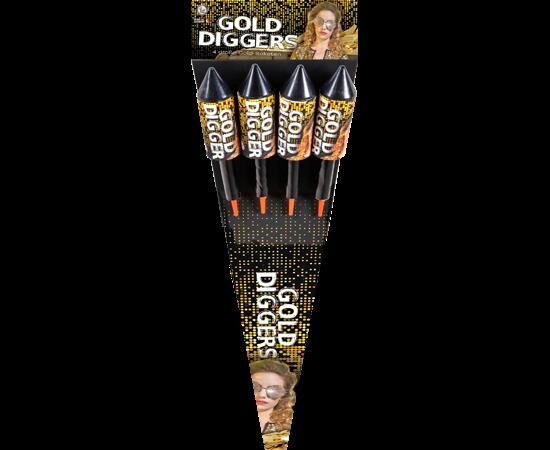 Gold Diggers 4-teiliger Feuerwerk-Raketenbeutel von Lesli ab 9.34€ jetzt bestellen