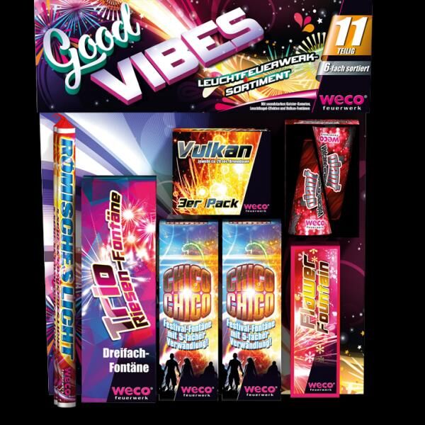Good Vibes Leucht-Sortiment von Weco ab 16.99€ jetzt bestellen