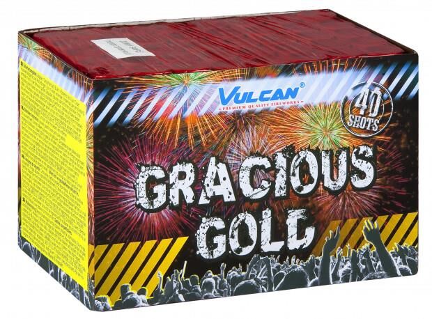 Gracious Gold 40-Schuss-Feuerwerk-Batterie von Vulcan Europe ab 33.14€ jetzt bestellen