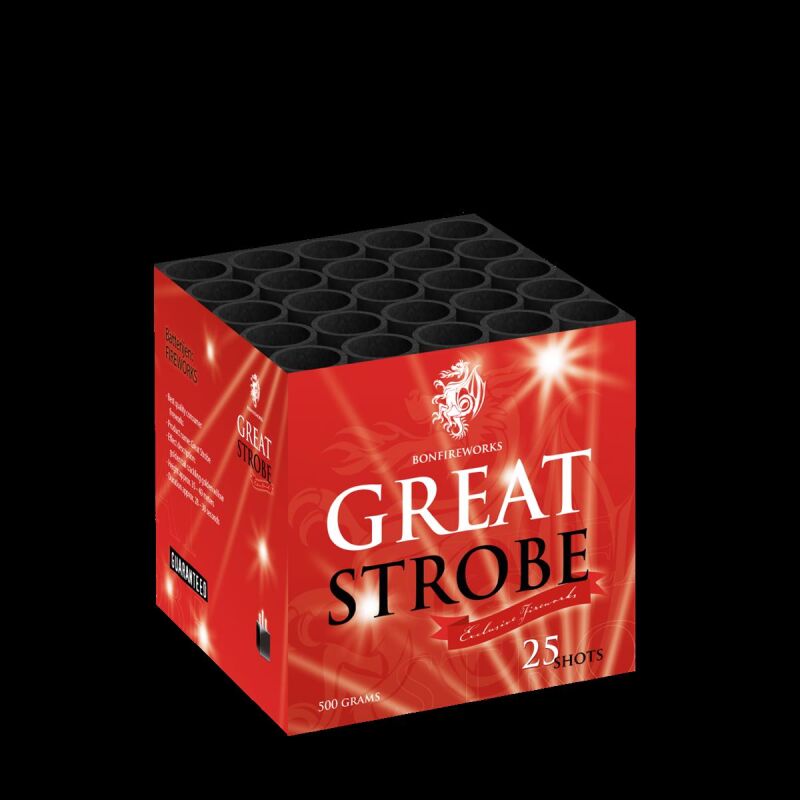 Great Strobe 25-Schuss-Feuerwerk-Batterie von Bonfireworks ab 28.99€ jetzt bestellen