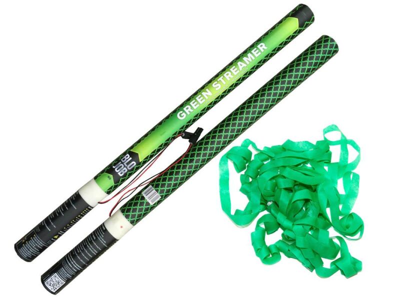 Green Streamer 80cm elektrisch Papierstreamer grün von Pyroland ab 7.64€ jetzt bestellen
