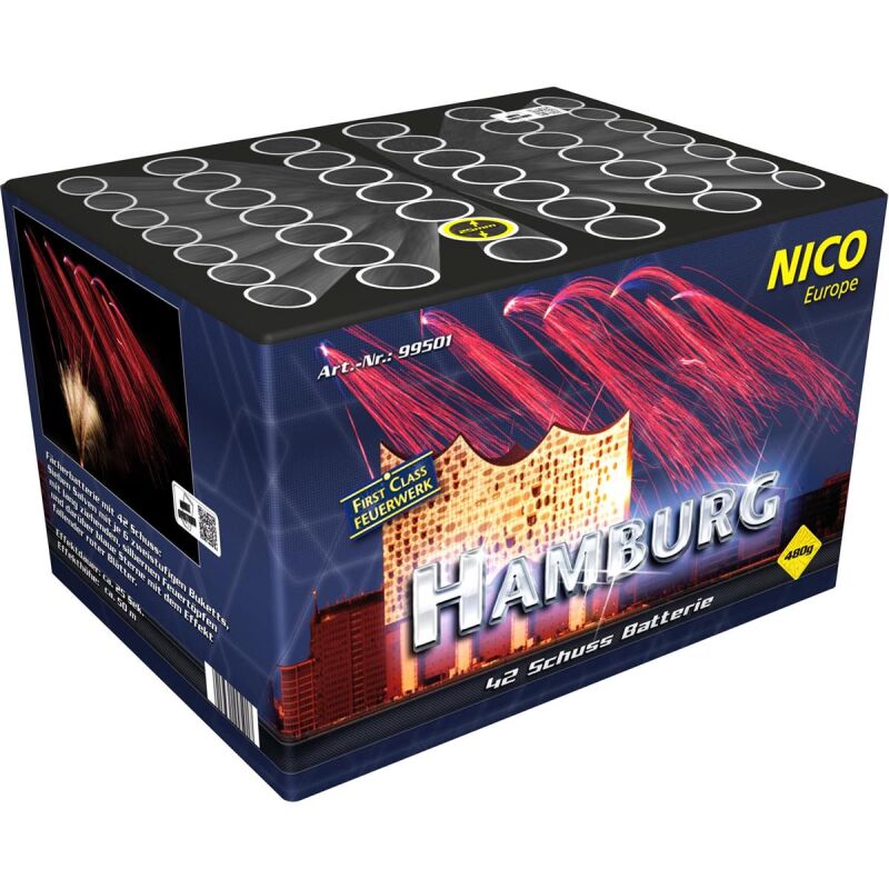 Hamburg 42-Schuss-Feuerwerk-Batterie von Nico ab 46.74€ jetzt bestellen
