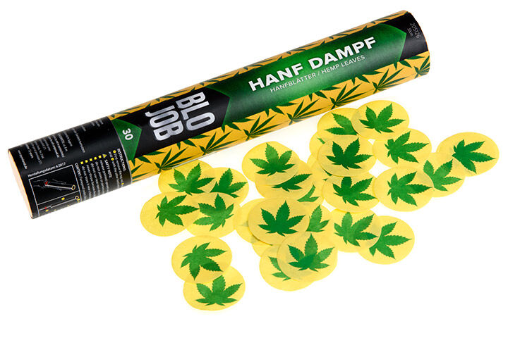 HanfDampf 30cm Papierflitter Hanfblätter von Pyroland ab 3.59€ jetzt bestellen