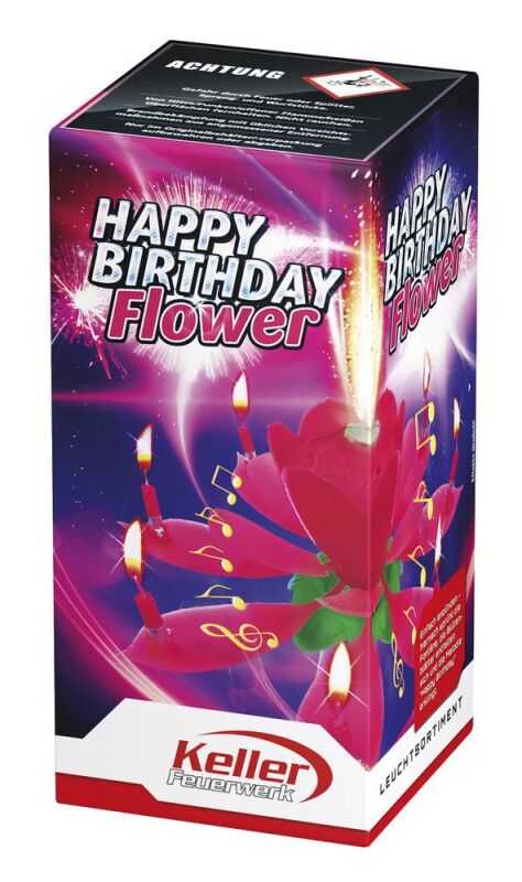 Happy Birthday Flower von Keller ab 2.99€ jetzt bestellen