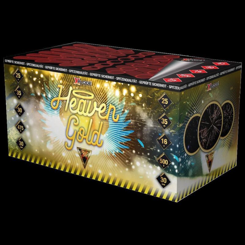 Heaven Gold 42-Schuss-Feuerwerk-Batterie von Xplode ab 31.44€ jetzt bestellen