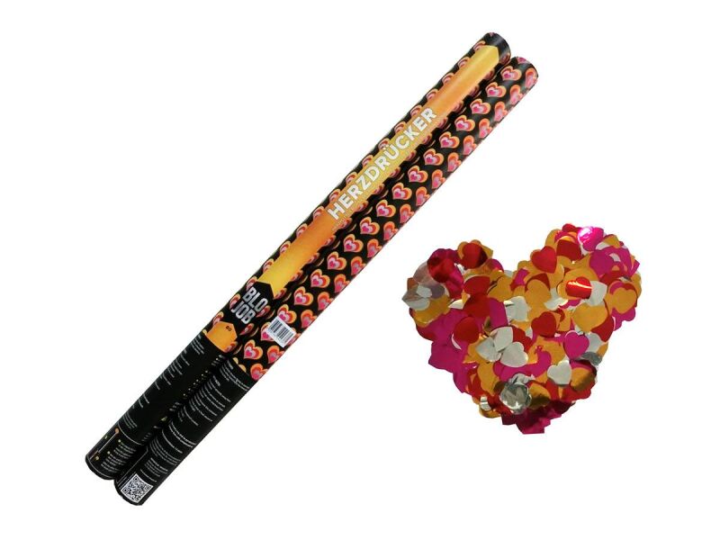 Herzdrücker 80cm Metallicflitter pink-gold-silber-rot von Pyroland ab 5.17€ jetzt bestellen