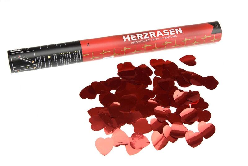 Herzrasen 50cm Metallicflitter rot von Pyroland ab 6.29€ jetzt bestellen