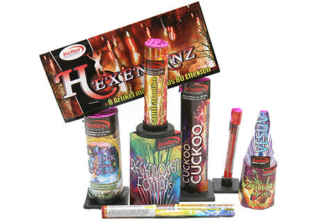 Hexentanz (Feuertanz) Leuchtfeuerwerk-Sortiment von Keller ab 7.64€ jetzt bestellen