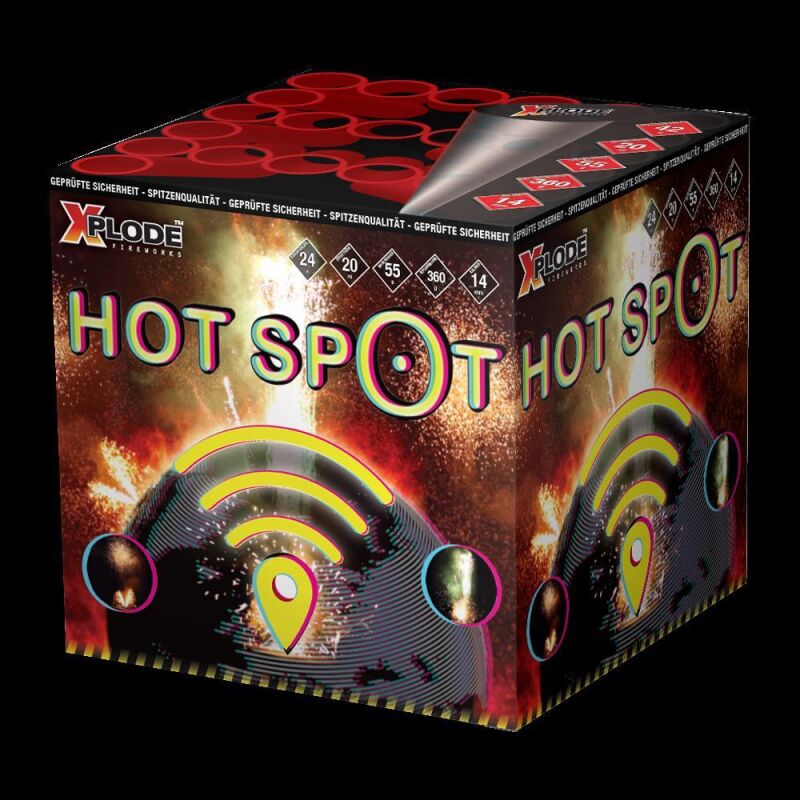 Hot Spot 24-Schuss-Feuerwerk-Batterie von Xplode ab 21.24€ jetzt bestellen