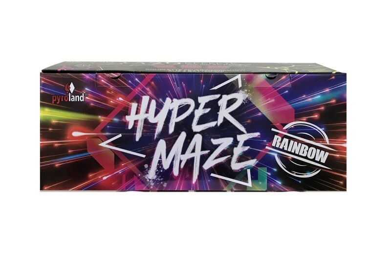 Hypermaze Rainbow 120-Schuss-Feuerwerkverbund von Pyroland ab 69€ jetzt bestellen