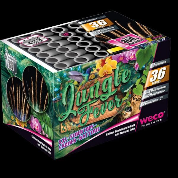 Jungle Fever 36-Schuss-Feuerwerk-Batterie von Weco ab 28.5€ jetzt bestellen