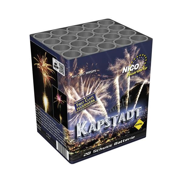 Kapstadt 20-Schuss-Feuerwerk-Batterie von Nico ab 21.24€ jetzt bestellen