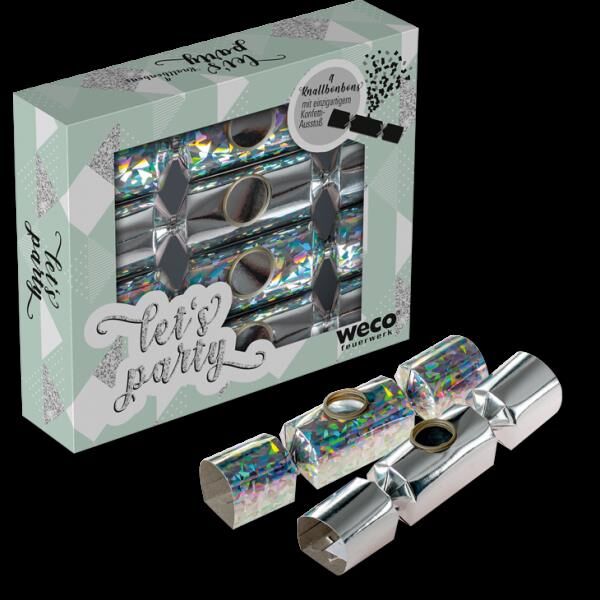 Knallbonbons Party, 18cm, 4er Schachtel von Weco ab 7.99€ jetzt bestellen