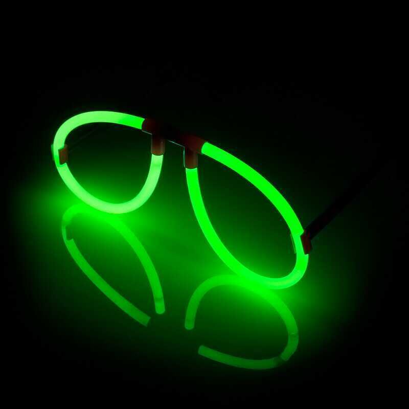 Knicklicht Brille 1 Stk. Grün von Knixs ab 0.99€ jetzt bestellen