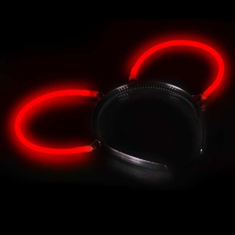 Knicklicht Haarreifen - 2 Bögen - Rot von Knixs ab 0.99€ jetzt bestellen