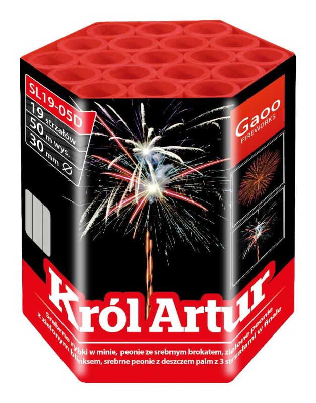 Krol Artur 19-Schuss-Feuerwerk-Batterie von Gaoo ab 25.49€ jetzt bestellen