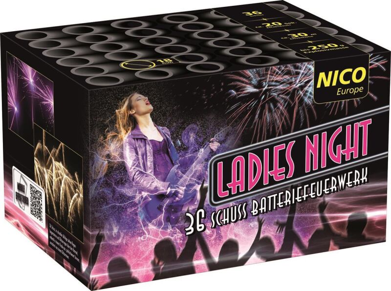 Ladies Night 36-Schuss-Feuerwerk-Batterie von NICO Europe ab 24.64€ jetzt bestellen