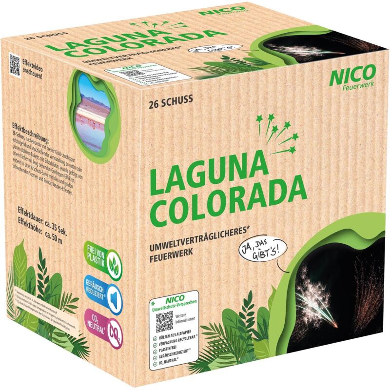 Laguna Colorada 26-Schuss-Feuerwerk-Batterie von Nico ab 26.34€ jetzt bestellen