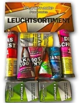 Leuchtfeuerwerk-Sortiment von Pyrotrade ab 14.44€ jetzt bestellen