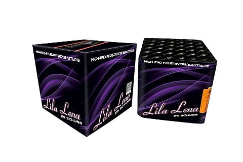 Lila Lena 25-Schuss-Feuerwerk-Batterie von Blackboxx ab 49.29€ jetzt bestellen