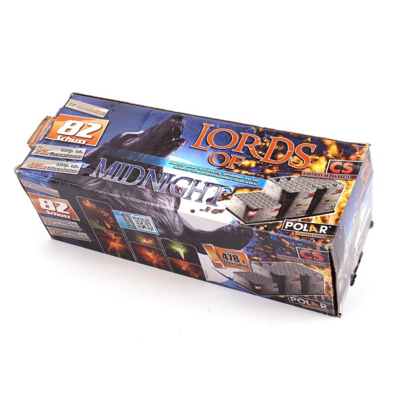 Lords of Midnight 82-Schuss-Feuerwerk-Batterie von Weco ab 37.99€ jetzt bestellen