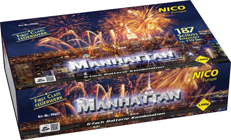 Manhattan 187-Schuss-Feuerwerkverbund von Nico ab 76.49€ jetzt bestellen