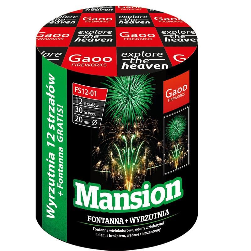 Mansion 12-Schuss-Feuerwerk-Batterie von Gaoo ab 9.34€ jetzt bestellen