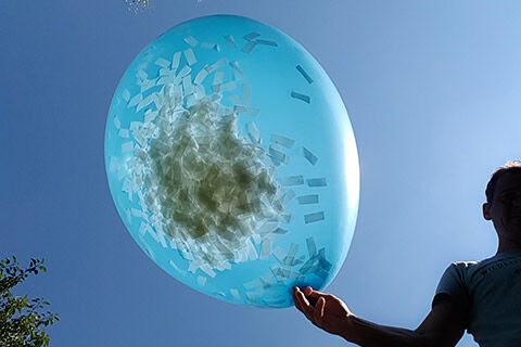 Mega Ballons mit Konfetti, Weiß von Pyroland ab 3.99€ jetzt bestellen