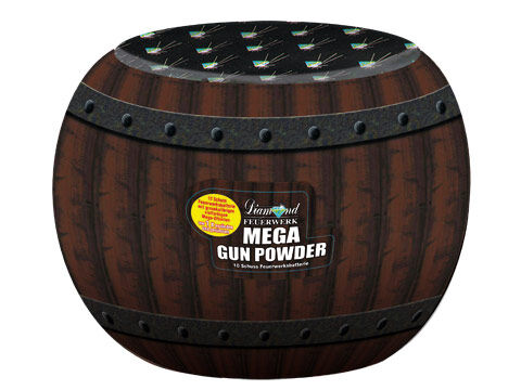 Mega Gun Powder 10-Schuss-Feuerwerk-Batterie von Diamond ab 13.59€ jetzt bestellen