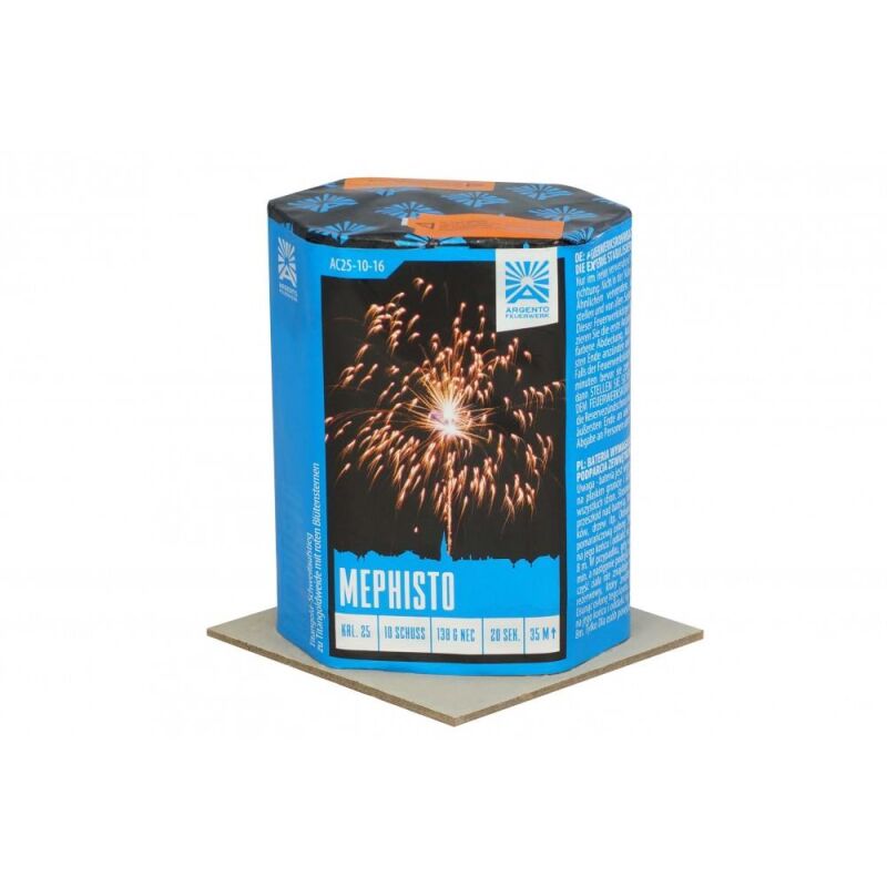 Mephisto 10-Schuss-Feuerwerk-Batterie von Argento Feuerwerk ab 10.93€ jetzt bestellen