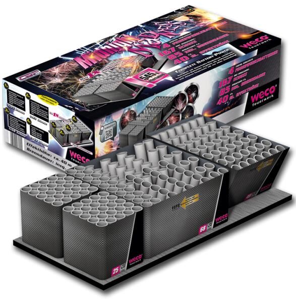 Midnight Madness 167-Schuss-Feuerwerkverbund von Weco ab 78.19€ jetzt bestellen