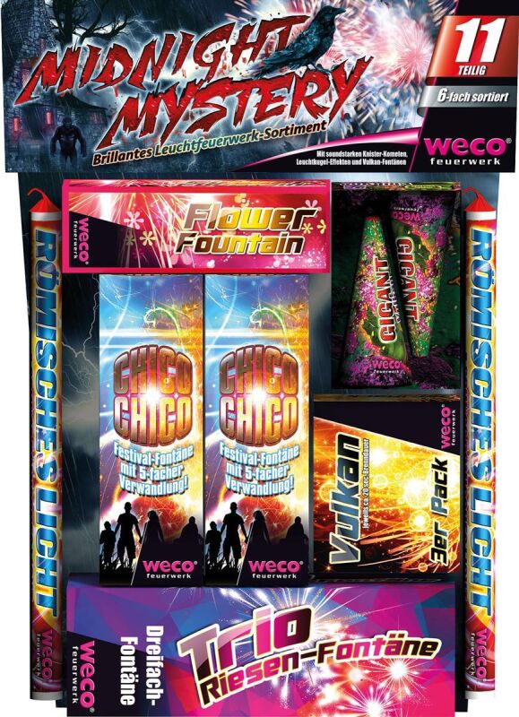 Midnight Mystery Leucht-Sortiment von Weco ab 11.89€ jetzt bestellen