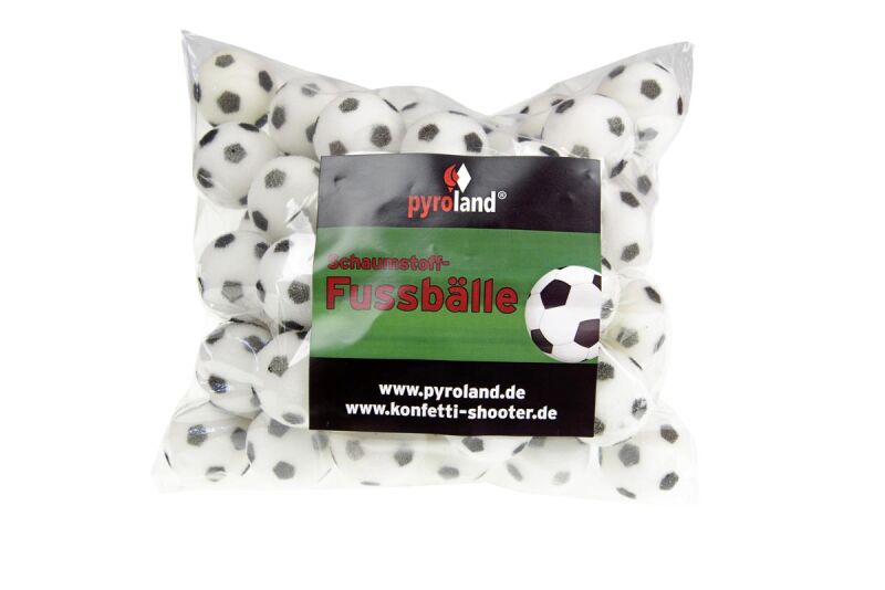 Mini-Schaumstoff-Fußbälle 50 Stück von Pyroland ab 10.79€ jetzt bestellen