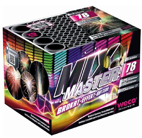 Mix Master 78-Schuss-Feuerwerk-Batterie von Weco ab 16.99€ jetzt bestellen