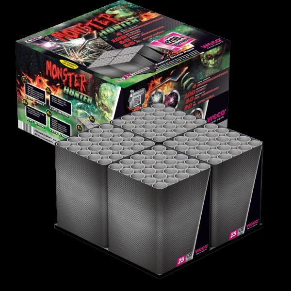 Monster Hunter 100-Schuss-Feuerwerkverbund von Weco ab 152.99€ jetzt bestellen