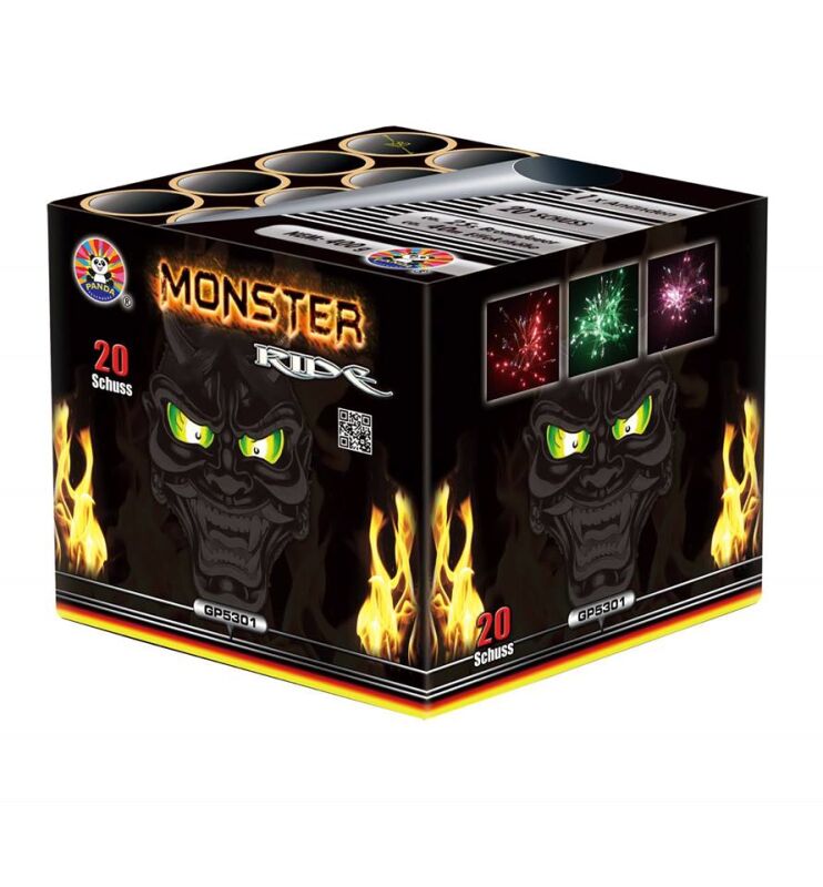 Monster Ride 20-Schuss-Feuerwerkbatterie von Panda ab 33.99€ jetzt bestellen