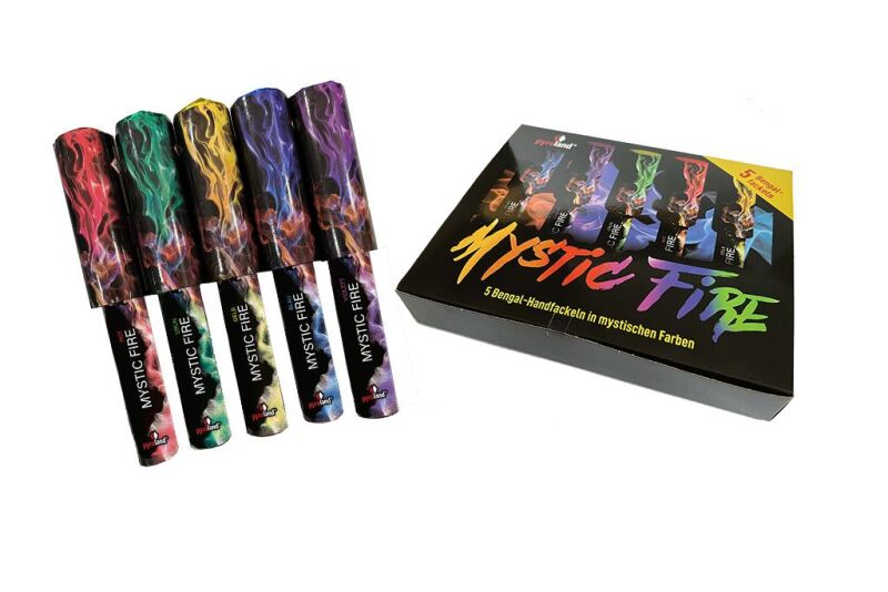 Mystic Fire Bengal-Handfackel 5er von Pyroland ab 13.99€ jetzt bestellen
