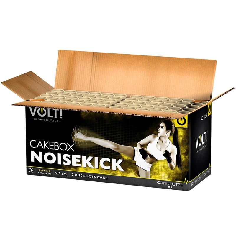 Noisekick 60-Schuss-Feuerwerkverbund von VOLT! Fireworks ab 59.49€ jetzt bestellen