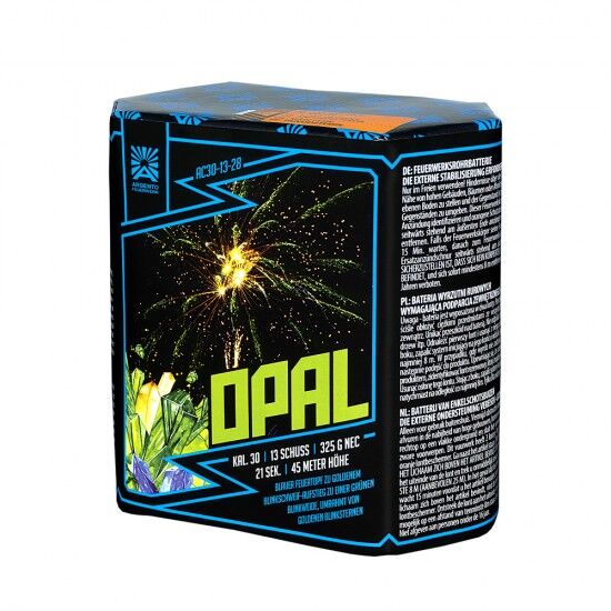 Opal 13-Schuss-Feuerwerk-Batterie von Argento Feuerwerk ab 23.74€ jetzt bestellen