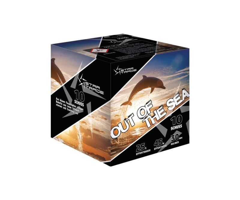 Out of the Sea 10-Schuss-Feuerwerk-Batterie von Startrade ab 10.19€ jetzt bestellen