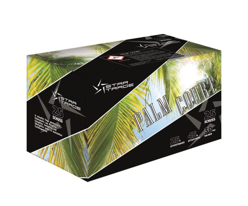 Palm Court 25-Schuss-Feuerwerk-Batterie von Startrade ab 33.99€ jetzt bestellen