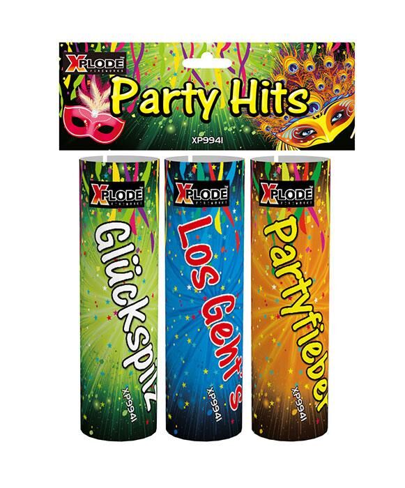 Party Hits 3er-Tischbomben-Set von Xplode ab 2.99€ jetzt bestellen