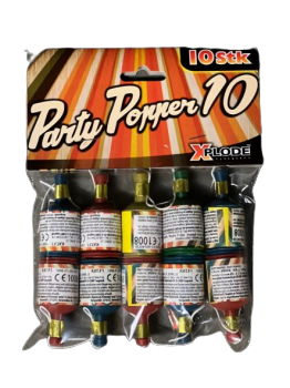 Party Popper 10er Set von Xplode ab 2.5€ jetzt bestellen