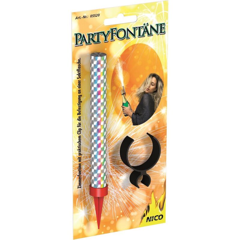Partyfontäne mit Sektflaschenhalter von Nico ab 1.99€ jetzt bestellen