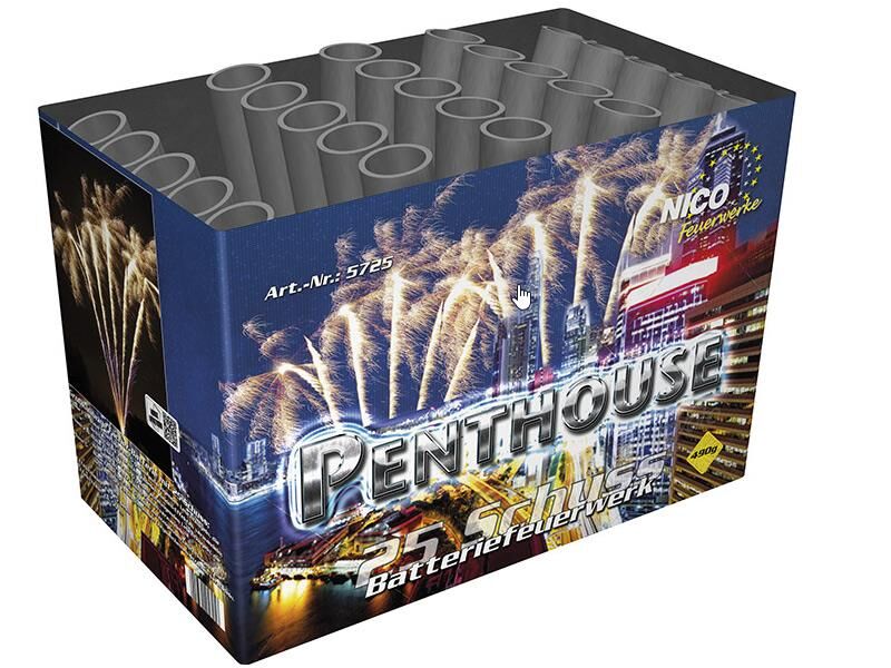 Penthouse 25 Schuss-Feuerwerks-Batterie von Nico ab 56.09€ jetzt bestellen