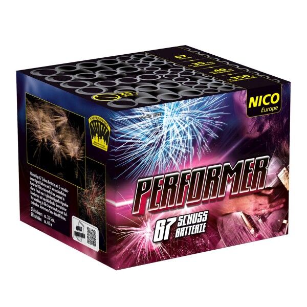 Performer 67 Schuss-Feuerwerk-Batterie von Nico ab 36.54€ jetzt bestellen
